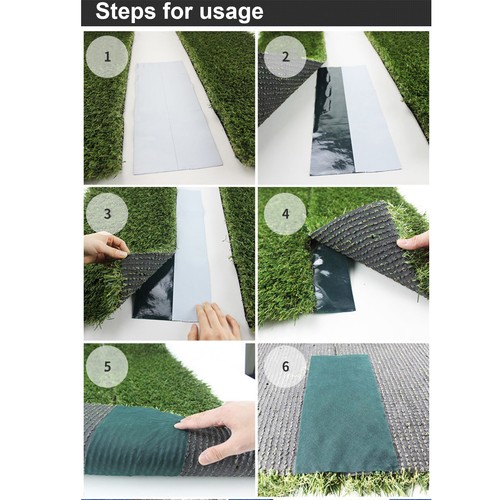 150mm 10m artificial grass - 10m,